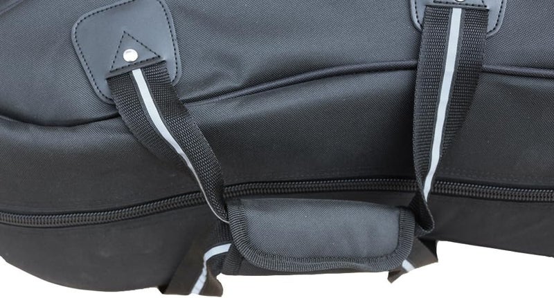 ModouString Store Cello case 4/4 Thickened Soft Bag Cello Gig Bag with Multiple Pockets & Handle & Adjustable backpack straps Strong light (black) - Image 4